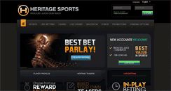 Desktop Screenshot of heritagesports.eu